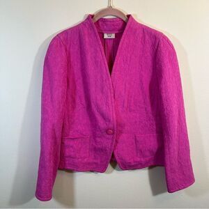 Weill Women’s Pink Blazer Jacket 14